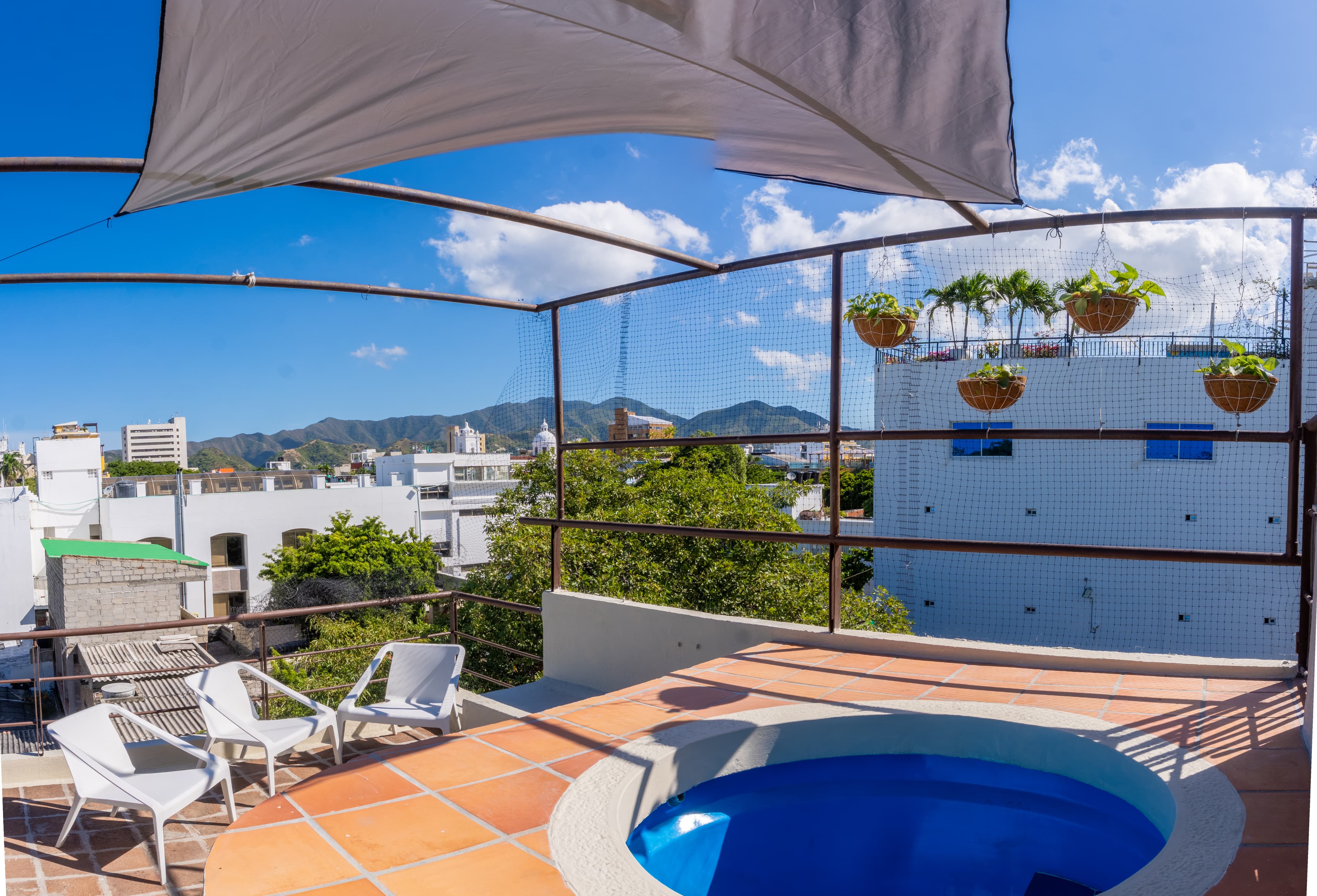 Mamoncillo - Terraza y jacuzzi en Centro Histórico